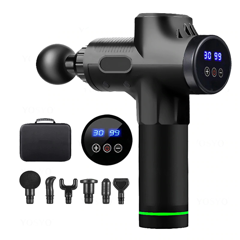 LCD Display Pain Relief Massage Gun LCD Display Pain Relief Massage Gun