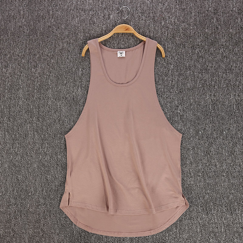 Men's Solid Color Loose Style Tank Top