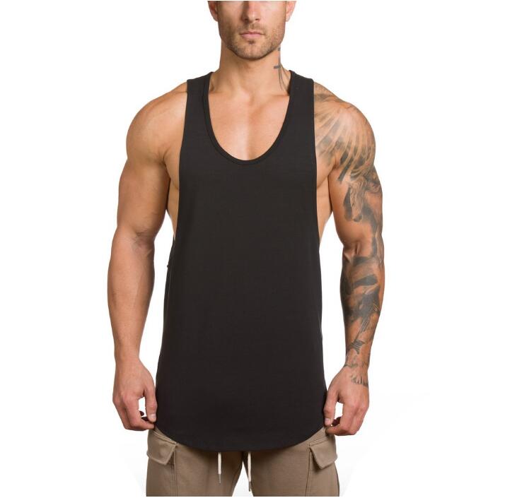 Men's Solid Color Loose Style Tank Top