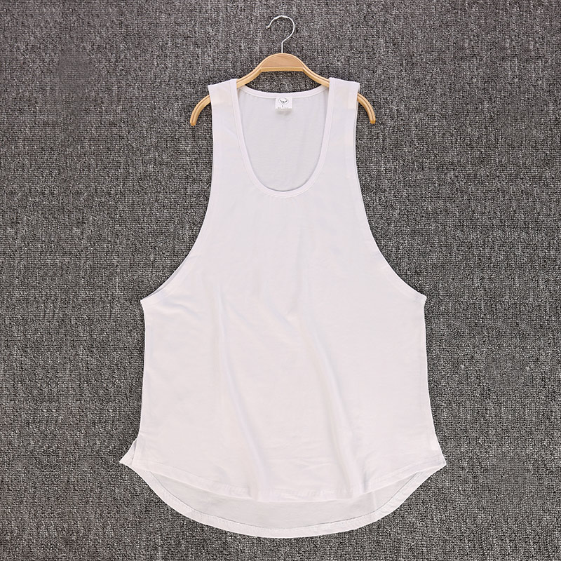 Men's Solid Color Loose Style Tank Top