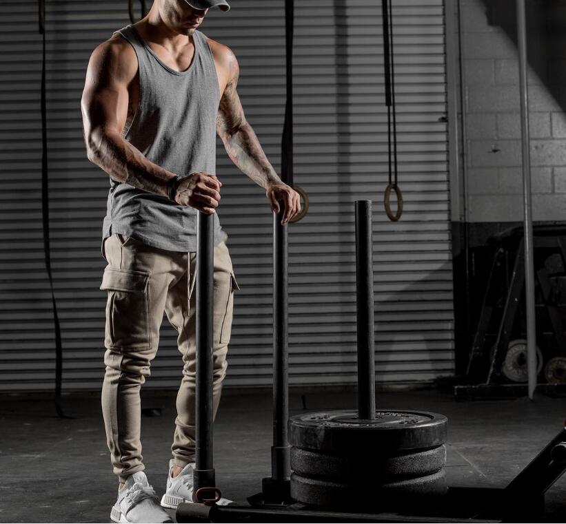 Men's Solid Color Loose Style Tank Top