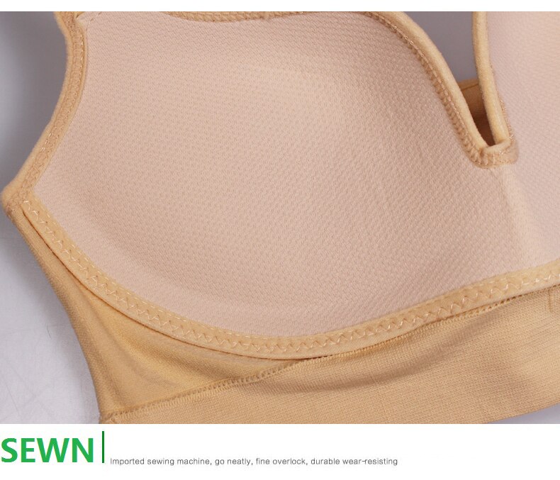 Women's Yoga Wireles Seamless Push Up Bra