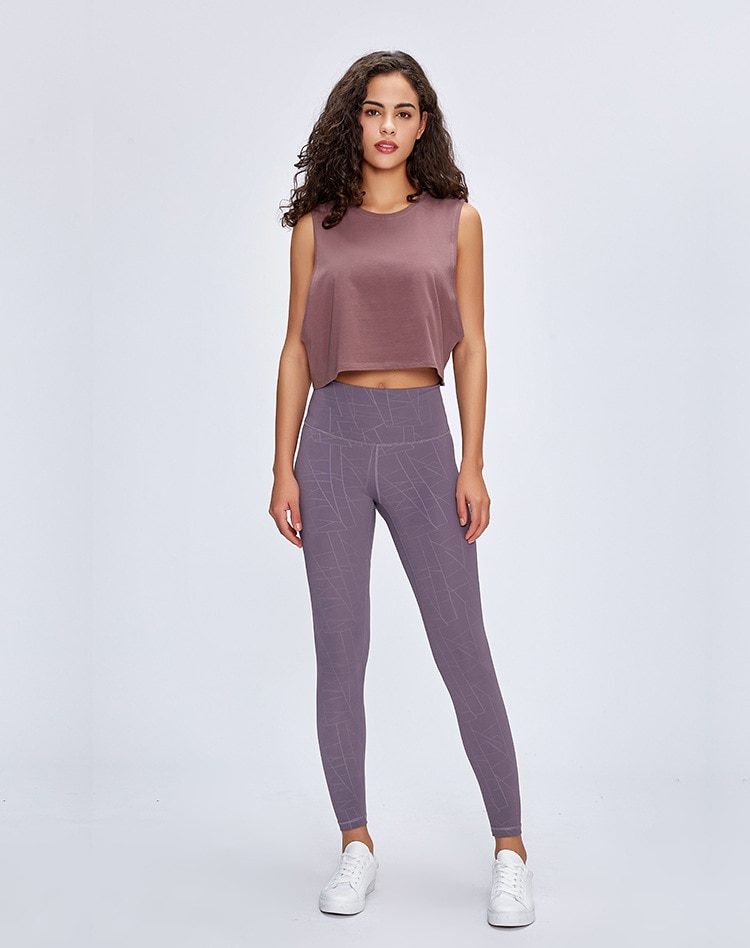 Women's Patterned 7/8 Workout Leggings